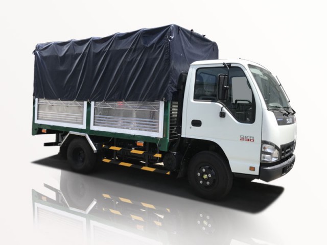 Xe tải Isuzu 25 tấn thùng kín QKR77FE4